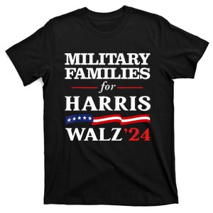 Military Families For Harris Walz 2024 Vote Harris Waltz T-Shirt