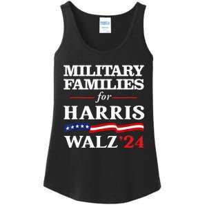 Military Families For Harris Walz 2024 Vote Harris Waltz Ladies Essential Tank