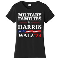 Military Families For Harris Walz 2024 Vote Harris Waltz Women's T-Shirt