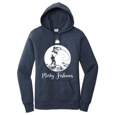 Merry Fishmas For Fishing And Fishing Gift Women's Pullover Hoodie