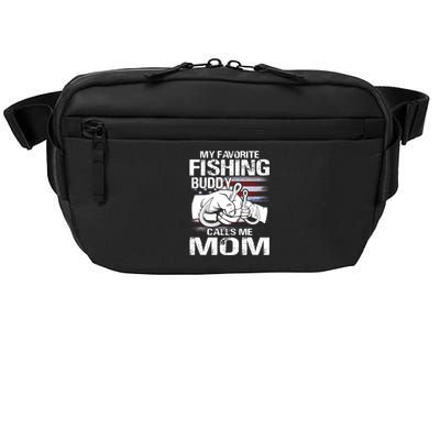 My Favorite Fishing Buddy Calls Me Mom Gift Crossbody Pack