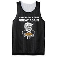 Make French Fries Great Again Mesh Reversible Basketball Jersey Tank