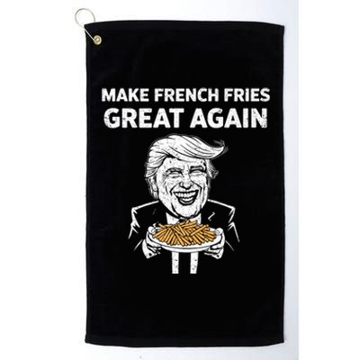 Make French Fries Great Again Platinum Collection Golf Towel