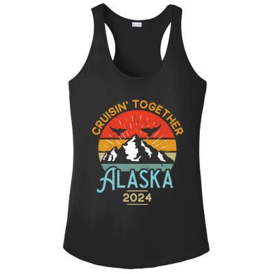 Matching Family Friends And Group Alaska Cruise 2024 Cute Gift Ladies PosiCharge Competitor Racerback Tank