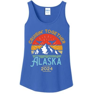 Matching Family Friends And Group Alaska Cruise 2024 Cute Gift Ladies Essential Tank