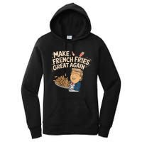 Make French Fries Great Again Slogan Women's Pullover Hoodie