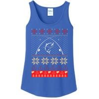 Merry Fishmas Funny Christmas Xmas Funny Gift For Fishers Fishing Gift Ladies Essential Tank