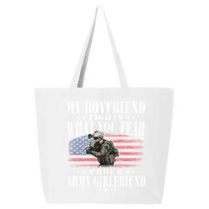 My Friend Fights What You Fear Proud Army Friend Gift 25L Jumbo Tote