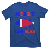 Merry Fishmas Funny Christmas Fishing Xmas Great Gift T-Shirt