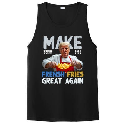 Make Fresh Fries Great Again 2024 Slogan PosiCharge Competitor Tank