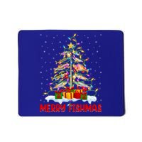 Merry Fishmas Funny Christmas Tree Fishing Lover Meaningful Gift Mousepad