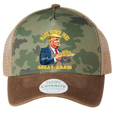 Make French Fries Great Again Graphic Legacy Tie Dye Trucker Hat