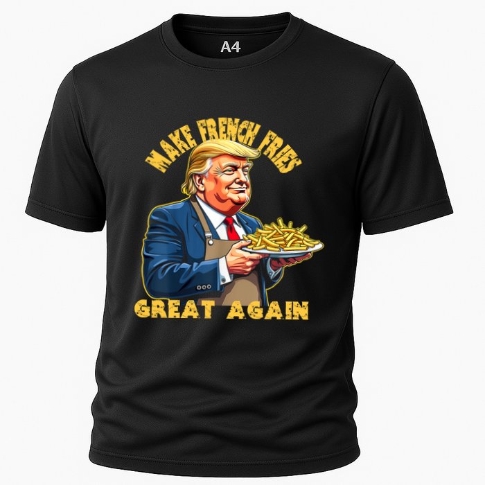 Make French Fries Great Again Graphic Cooling Performance Crew T-Shirt
