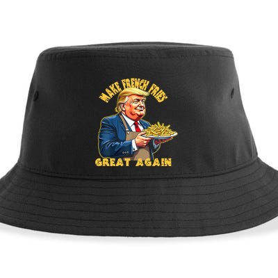 Make French Fries Great Again Graphic Sustainable Bucket Hat