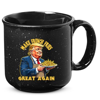 Make French Fries Great Again Graphic 15oz Campfire Ceramic Mug