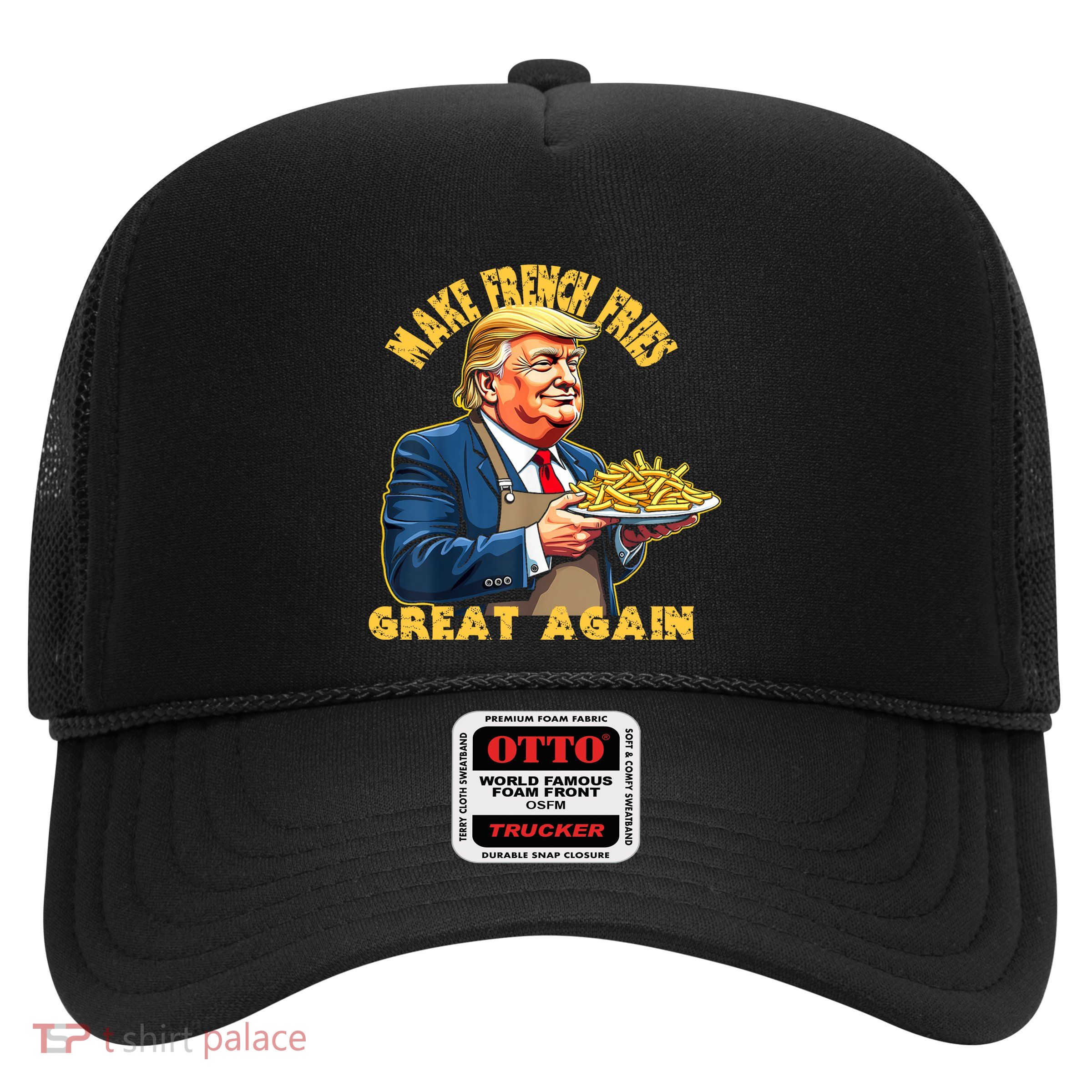 Make French Fries Great Again Graphic Trucker Hat