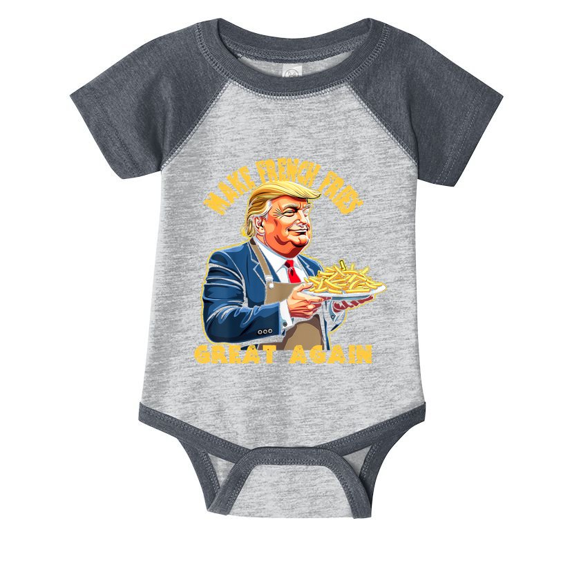 Make French Fries Great Again Graphic Infant Baby Jersey Bodysuit
