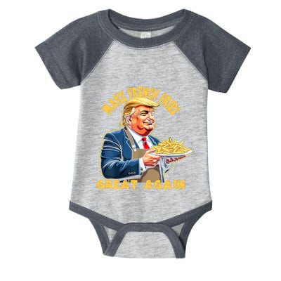 Make French Fries Great Again Graphic Infant Baby Jersey Bodysuit