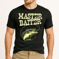 Masterbaiter Funny Fishing Fisherman Fish Master Baiter Cooling Performance Crew T-Shirt