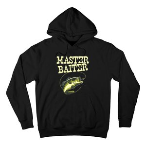 Masterbaiter Funny Fishing Fisherman Fish Master Baiter Hoodie