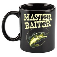 Masterbaiter Funny Fishing Fisherman Fish Master Baiter 11oz C Handle Ceramic Mug