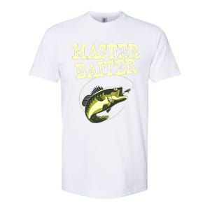 Masterbaiter Funny Fishing Fisherman Fish Master Baiter Softstyle CVC T-Shirt