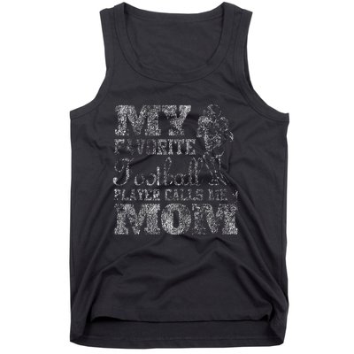 My Favorite Football Player Calls Me Mom Tank Top