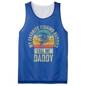 My Favorite Fishing Buddies Call Me Daddy Meaningful Gift Fisher Meaningful Gift Mesh Reversible Basketball Jersey Tank