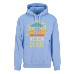 My Favorite Fishing Buddies Call Me Daddy Meaningful Gift Fisher Meaningful Gift Unisex Surf Hoodie