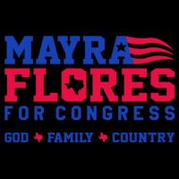 Mayra Flores For Congress Stripe Pom Pom Beanie