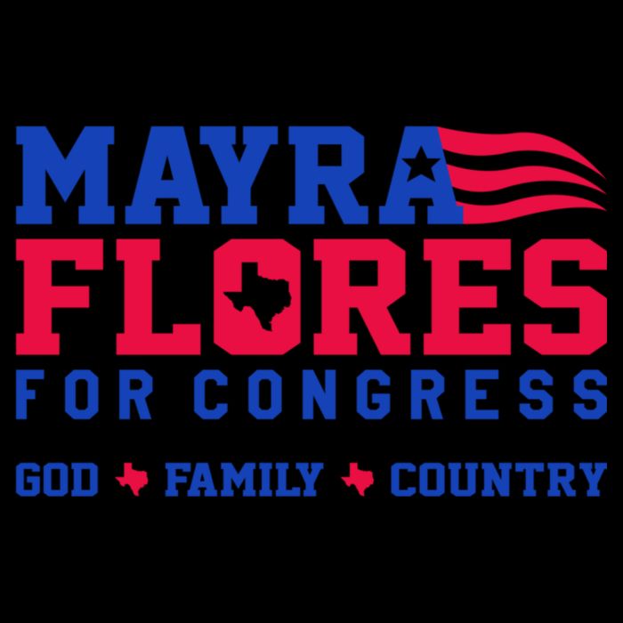 Mayra Flores For Congress Stripe Pom Pom Beanie