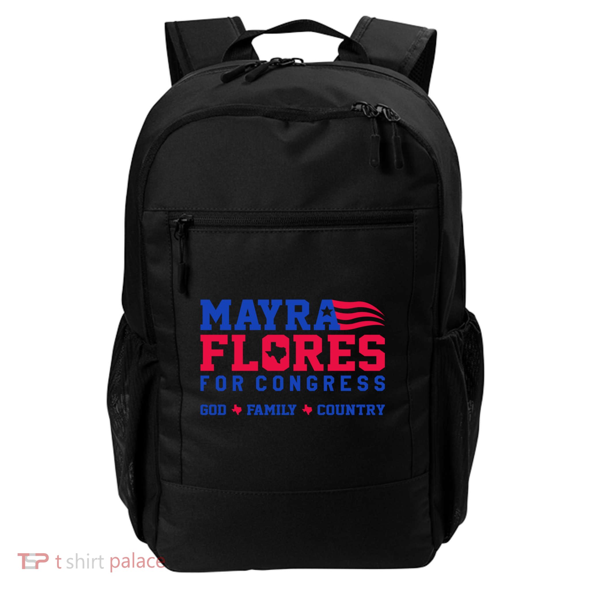 Mayra Flores For Congress Backpack