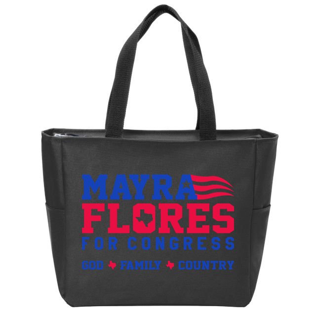 Mayra Flores For Congress Zip Tote Bag