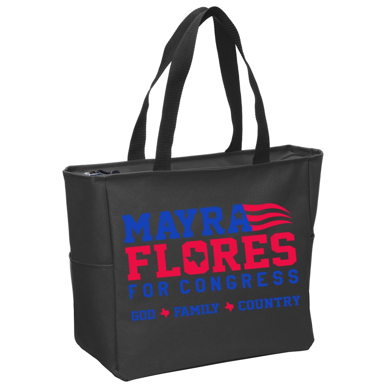 Mayra Flores For Congress Zip Tote Bag