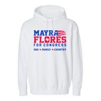 Mayra Flores For Congress Garment-Dyed Fleece Hoodie