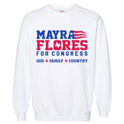 Mayra Flores For Congress Garment-Dyed Sweatshirt