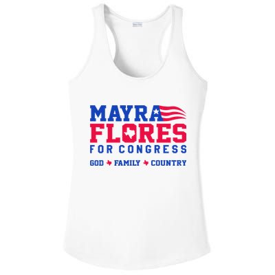 Mayra Flores For Congress Ladies PosiCharge Competitor Racerback Tank