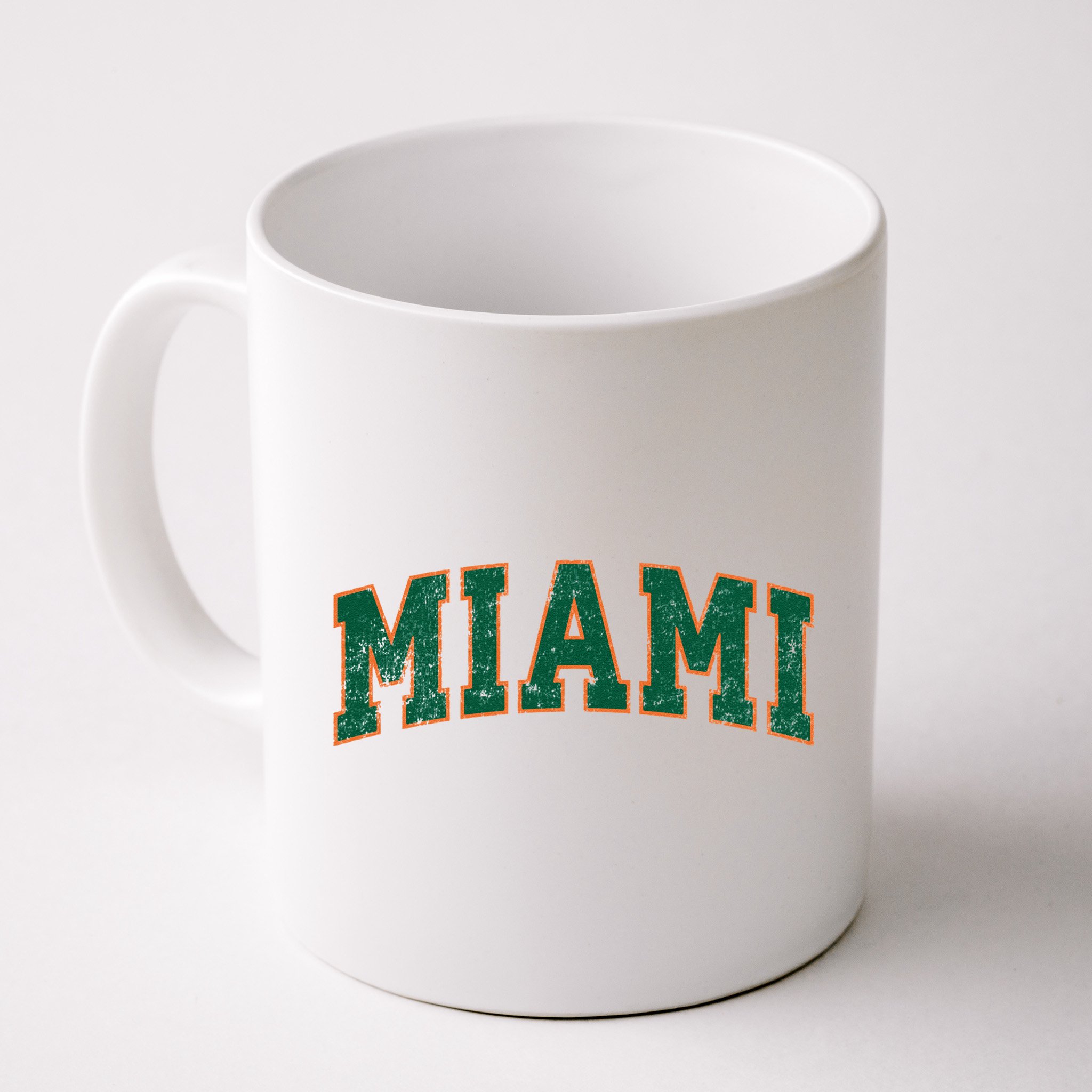 Miami Florida FL Vintage Athletic Sports Mug