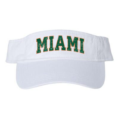 Miami Florida FL Vintage Athletic Sports Visor