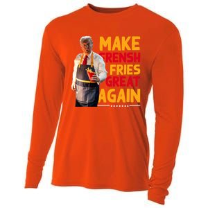 Make Fresh Fries Great Again Cooling Performance Long Sleeve Crew