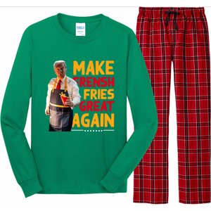 Make Fresh Fries Great Again Long Sleeve Pajama Set