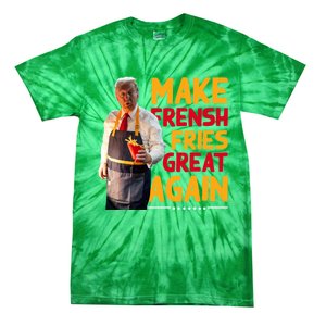 Make Fresh Fries Great Again Tie-Dye T-Shirt