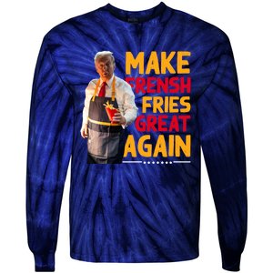 Make Fresh Fries Great Again Tie-Dye Long Sleeve Shirt