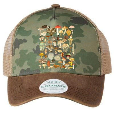 Mycology Fungi Foraging Mushroom Legacy Tie Dye Trucker Hat