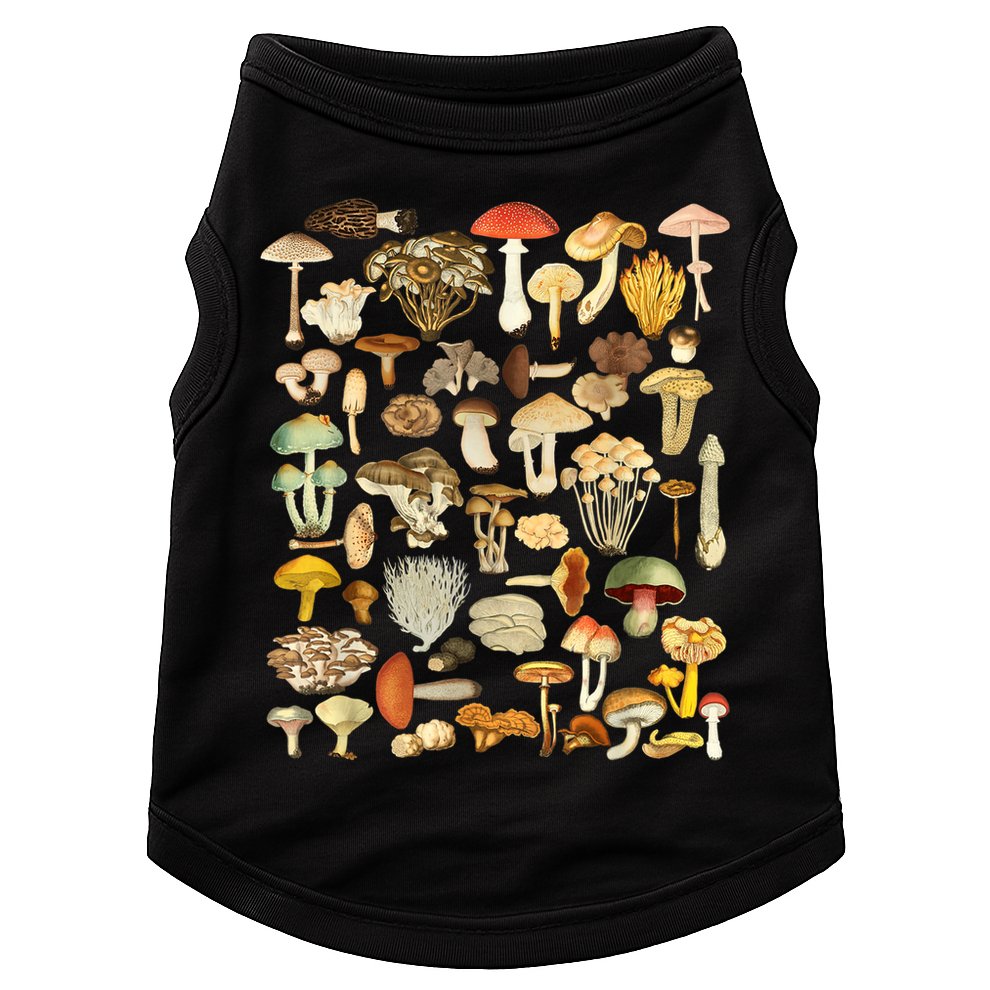 Mycology Fungi Foraging Mushroom Doggie Tank