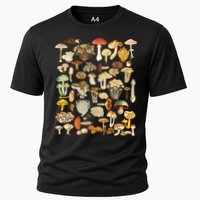 Mycology Fungi Foraging Mushroom Cooling Performance Crew T-Shirt
