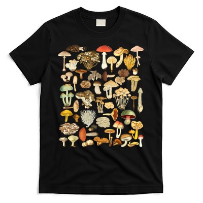 Mycology Fungi Foraging Mushroom T-Shirt