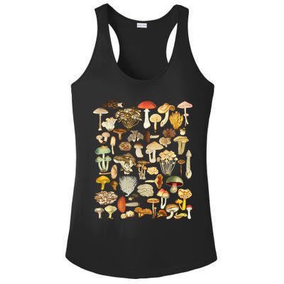 Mycology Fungi Foraging Mushroom Ladies PosiCharge Competitor Racerback Tank