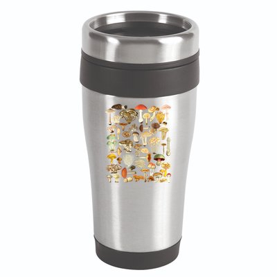 Mycology Fungi Foraging Mushroom 16oz Travel Tumbler
