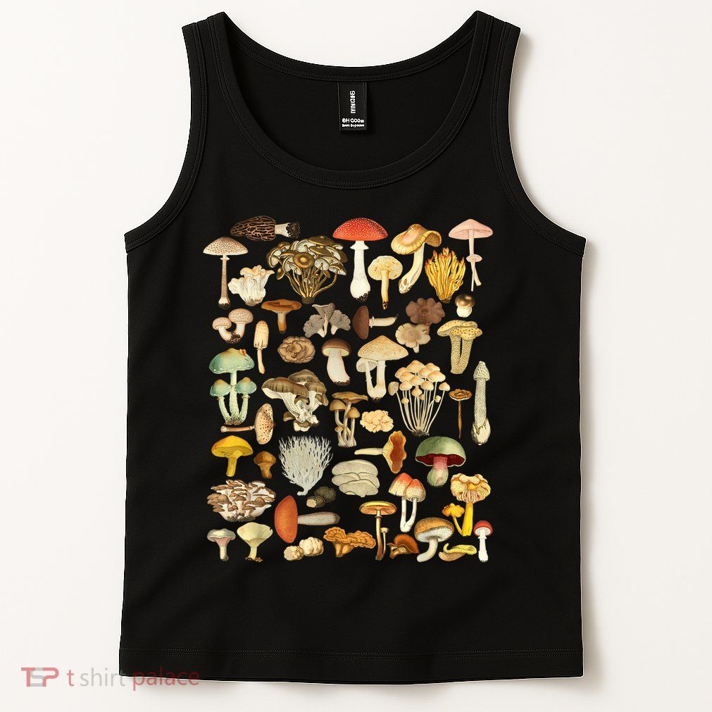Mycology Fungi Foraging Mushroom Tank Top